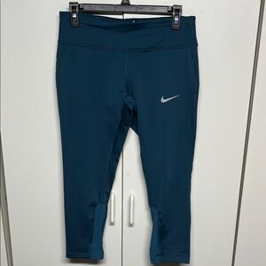 Nike Deep Blue Leggings with Swoosh
